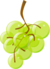 Translucent Green Grapes Image